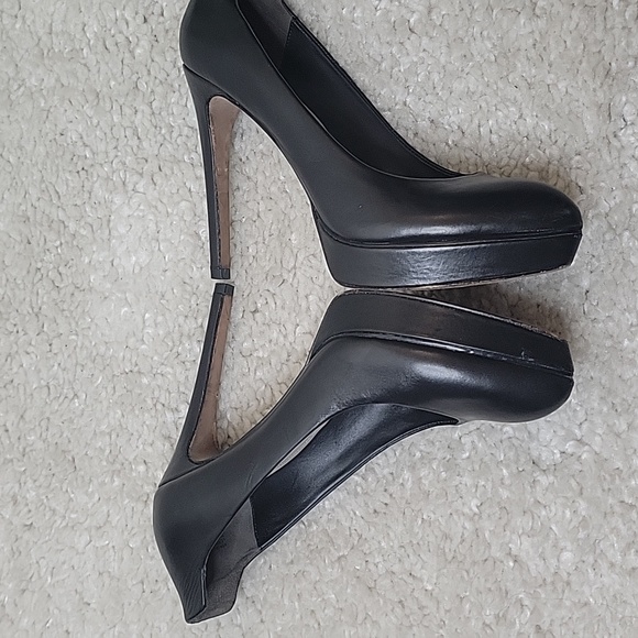 POUR LA VICTORIE platform leather stilettos size 8 - Picture 14 of 16
